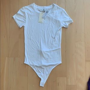 Wilfred White Bodysuit NWT XXS Aritzia
